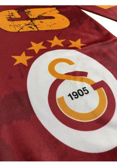 Galatasaray Lisanslı Kırmızı Şal Atkı
