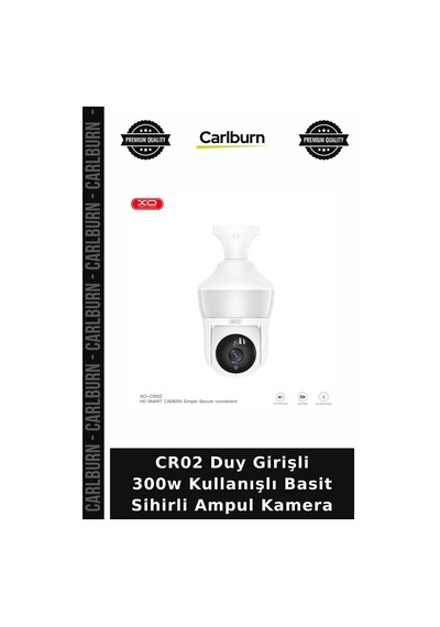 Cr02 Duy Girişli 300w Kullanışlı Basit Sihirli Ampul Kamera Takip Aleti Akıllı Ev Diğer