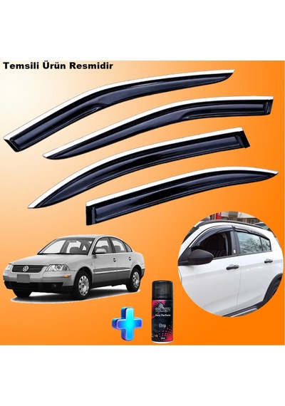 Vw Passat 3b Mügen Cam Rüzgarlığı Abs Nikelajlı Cam Rüzgarlığı 1998-2004 4 Lü + Ebrayn 150 Ml Koku
