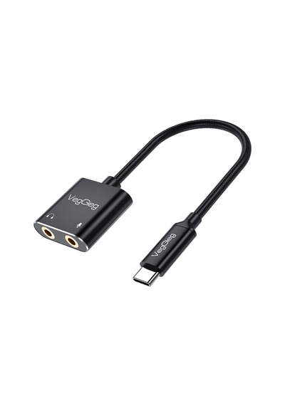 Lexroo Type-c Ses Kartı 3.5mm Kulaklık Ve Mikrofon Girişli