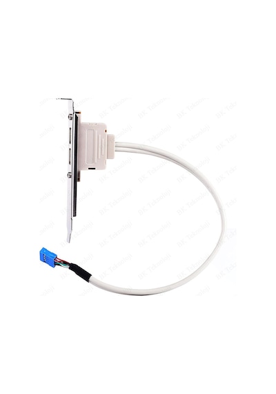PC Anakart 9 Pin Header 2 Port USB 2.0 Anakart Arka Panel Genişle