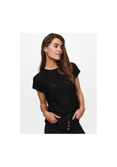 Only Onlsmılla S/s Top Jrs Noos Siyah