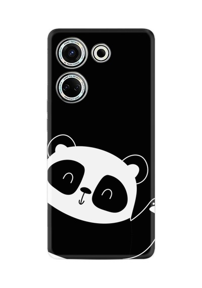 Tecno Camon 20 Kılıf Silikon Desen Özel Seri Bay Bay Panda 1784