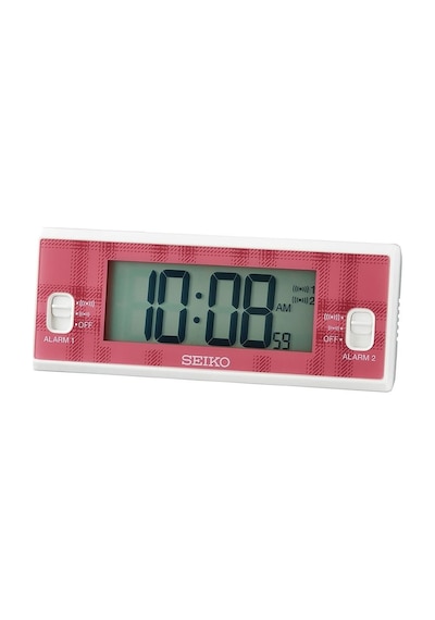 Qhl099w Seiko Masa Saati Kırmızı