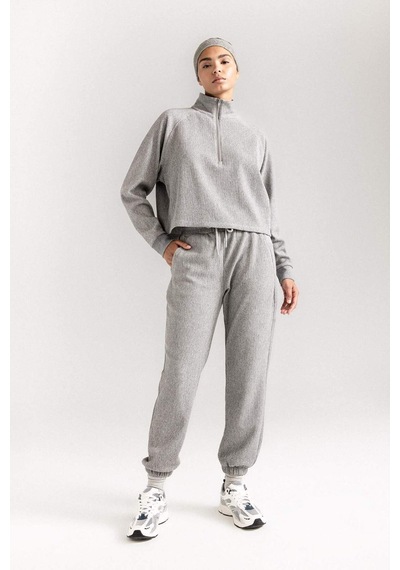 DeFactoFit Standart Fit Jogger Eşofman Altı D1707AX24AUGR93 Gri
