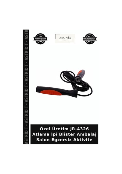 Özel Üretim Jr-4326 Atlama İpi Blister Ambalaj Salon Egzersiz Aktivite