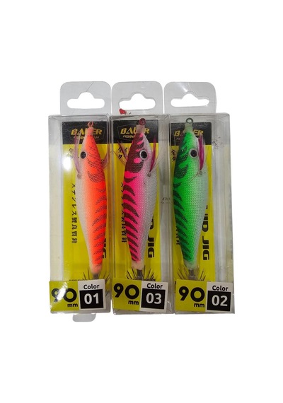 Bauer Squid Jig 90 Mm Maket Kalamar