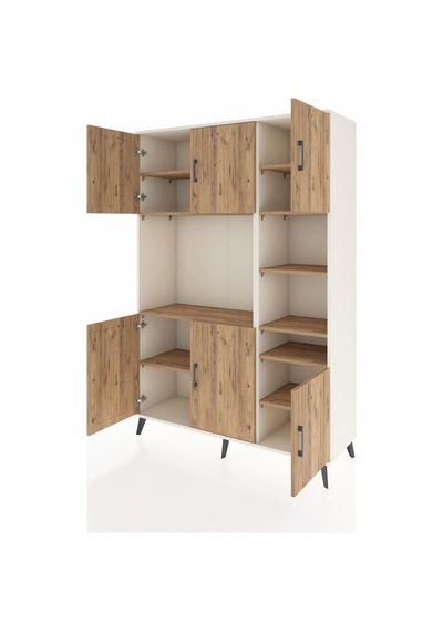 Hyperion Dolap 10 Raflı 6 Kapaklı 132x44x195 Aytaşı-çam/çam Aytaşı Hyperion Dolap 10 Raflı 6 Kapaklı 132x44x195 Aytaşı-çam/çam Aytaşı