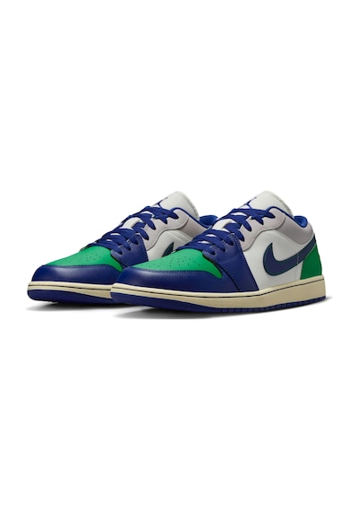 Air Jordan 1 Low 'deep Royal Blue' Erkek Basketbol Ayakkabısı 553558-147 Çok Renkli