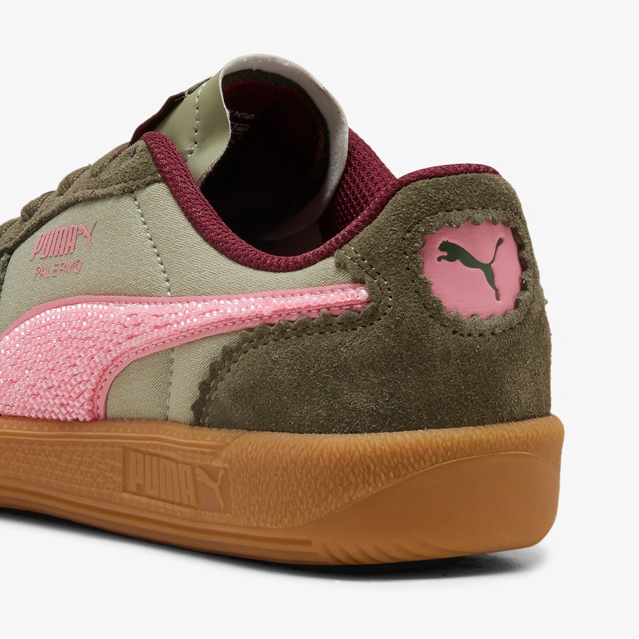 Puma Palermo Gentle Meld Kadın Yeşil Spor Ayakkabı 402571 Yeşil