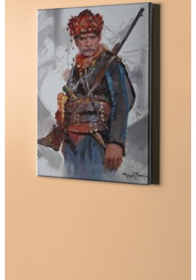 Webstyle Sayılarla Boyama Seti Kasnaklı Efe 60 X 75 Cm