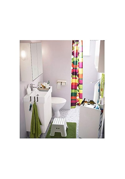 Tabure Olarak Kullanılır Kaymaz 25 Cm 2 Renkler Plastik Beyaz 44 X 35 X 25 Cm Diğer