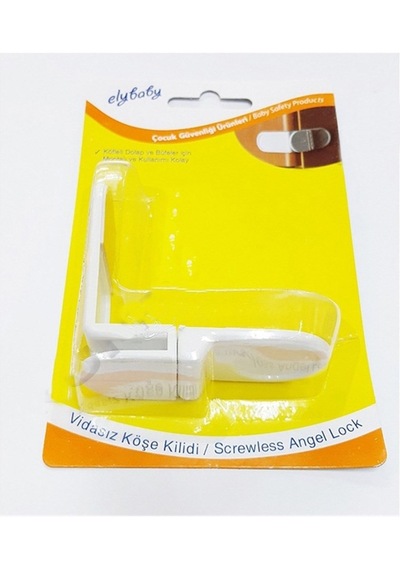 Elybaby Vidasız Köşe Kilidi Çok Renkli