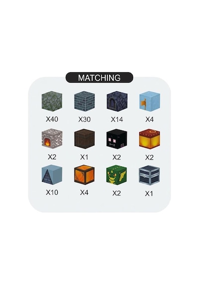 Kzl Kale Temalı Manyetik Blok Yapı Küpleri Seti 2x2x2 Cm 112 Parça Ch1397