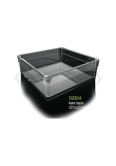 Paşabahçe 59304 Kare Borcam Lazer Premium Şeffaf