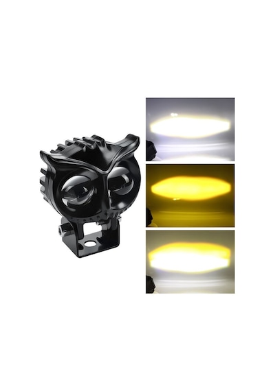 Offroad Sis Lambası 40w Beyaz-amber Çakarlı 12-30v / Lass295