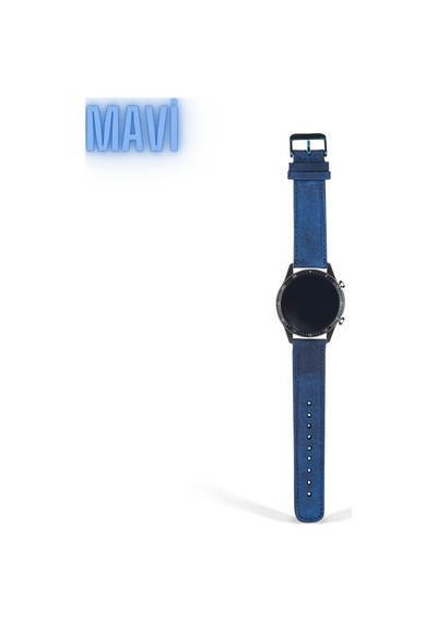 Vagave Xiaomi Mi Watch 22 Mm - Amazfit Gts 20 Mm Deri Kordon