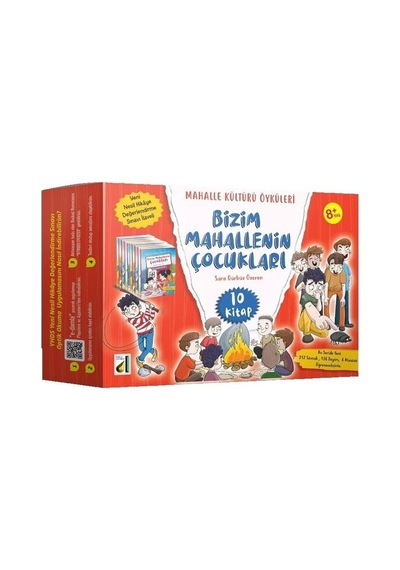 Bizim Mahallenin Çocukları-Mahalle Kültürü Öyküleri-10 Kitap Takım - Sara Gürbüz Özeren - Damla Yayınevi