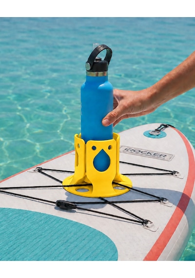 Sup Board Şişe Ve Suluk Tutucu Sarı