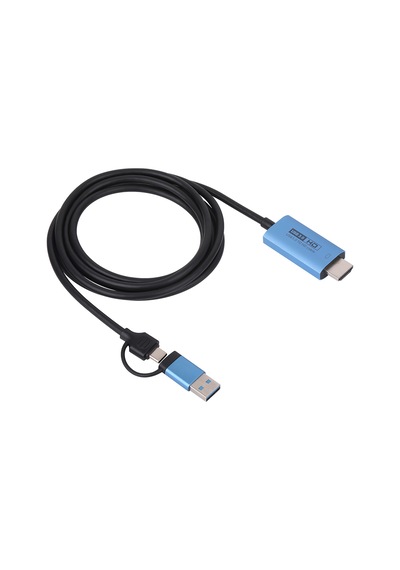 Yüksek Kaliteli Usb Type-c-hdmı Adaptör Kablosu, 1080p 60hz Ekran Yansıtma Usb-c Cihazları İçin