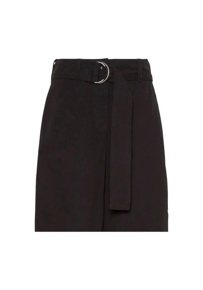 Calvin Klein Cotton Seamed Pant Kadın Siyah Kumaş Pantolon-12568 Siyah