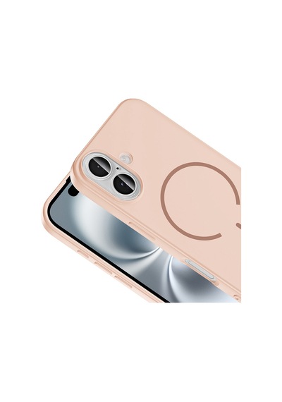 Apple iPhone Uyumlu 16 Kılıf Magsafe Destekli Kamera Korumalı Yumuşak Silikon Pazarplus Siyah