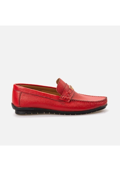 Kemal Tanca Erkek Loafer A8202 Kırmızı