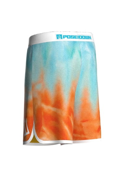 Pose I Down Sun Tie Dye Boardshort Erkek Fizik Ve Deniz Şortu Turkuaz