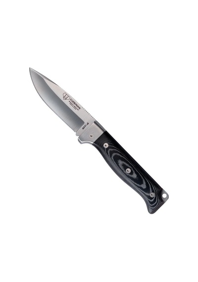 Cudeman 384-mf Mt-4 Black Micarta Saplı Deri Kılıflı Çakı