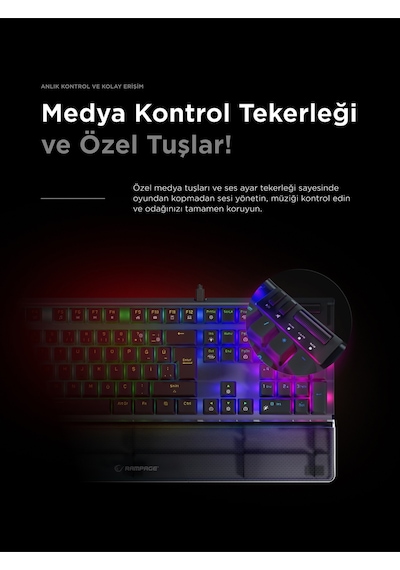 Full Rgb Carbon Mekanik Klavye Qbilek Destek Blue Gaming Klavye Oyuncu Klavye Antighosting Hot Swap