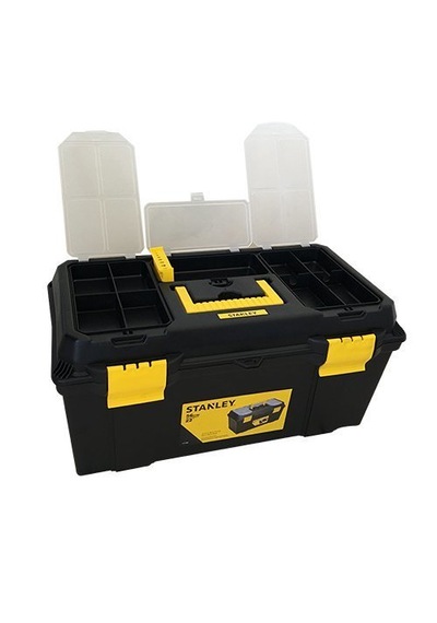 Stanley 1-71-947 22" Plastik Kilitli Eko Seri Takım Çantası Siyah Kapak