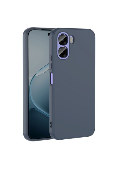 Teleplus Oppo A6x Kılıf Kamera Korumalı İçi Kadife Mara Lansman Silikon