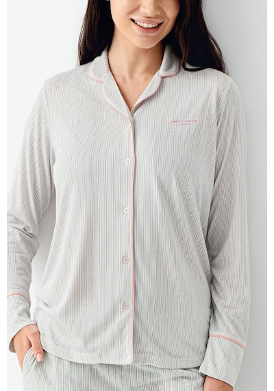 Pierre Cardin Kadın Yeşil Gömlek Pijama Pc9051-s-v1 Yeşil