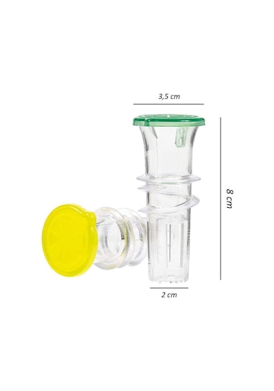 Smart Neon Pratik Limon Sıkacağı Mutfak Salata Için Limon Portakal Sıkma Aleti - 2 Adet Plastik Diğer
