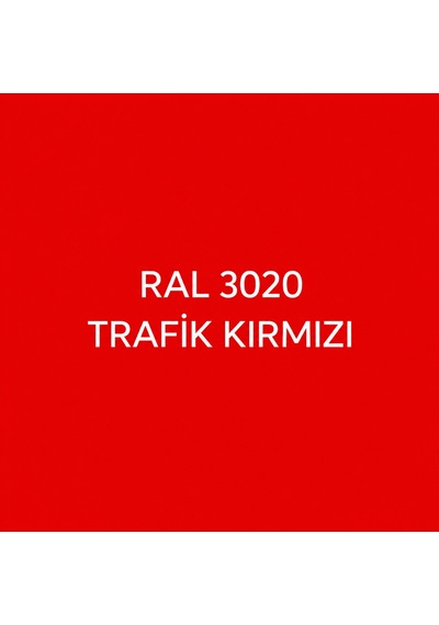 Elb Trafik Kırmızı Sprey Boya Ral 3020 400 Ml Ral 3020 Trafik Kırmızı