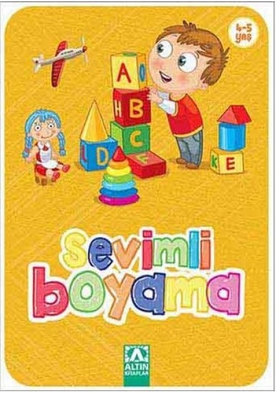 Sevimli Boyama - Sarı - Zmff-652134