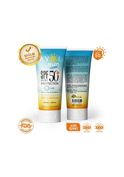 Avoi Sun Yoğun Leke Karşıtı Güneş Kremi SPF50+ 100 ML