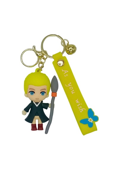 Dünyadan Hediyeler Harry Potter Draco Malfoy 3d Silikon Anahtarlık No.2