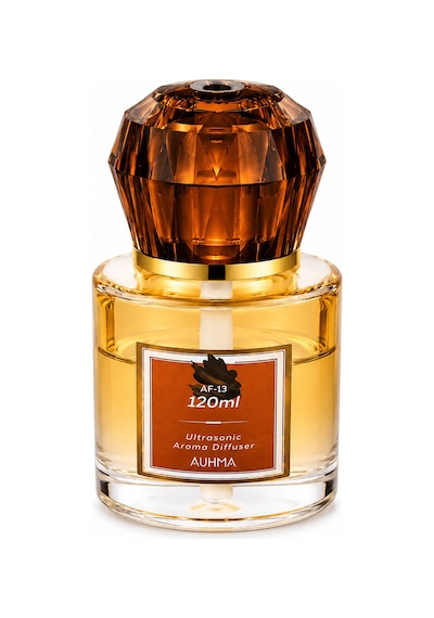 Auhma Af-13 120ml Şarjlı Ultrasonik Araç Koku Difüzörü Sarı Ambiyans Işıklı Forest Esans Aroma Yayıcı