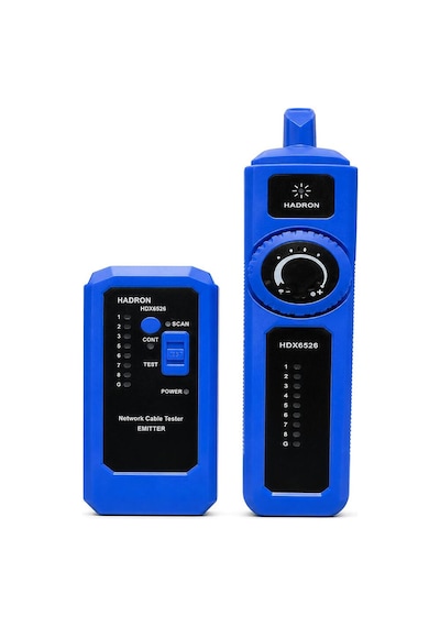 Network Cable Tracer Kablo Bulucu Ve Network Test Cihazı Rj11 Rj45 Mavi Hdx6526 Evimdeyokyok