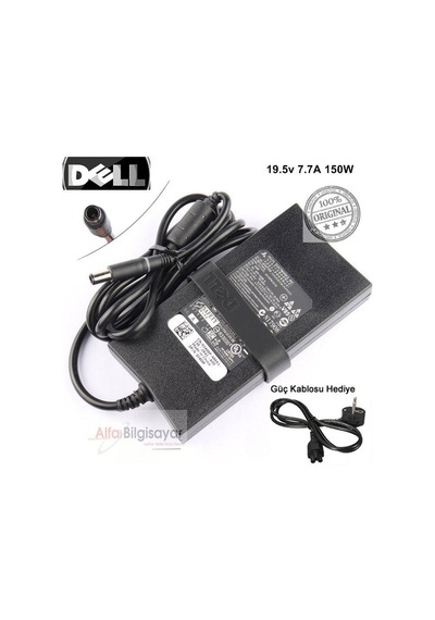Dell Uyumlu Inspiron 3660 Dell Uyumlu Adaptör 19.5v 7.7a 150w Şarj Ciha