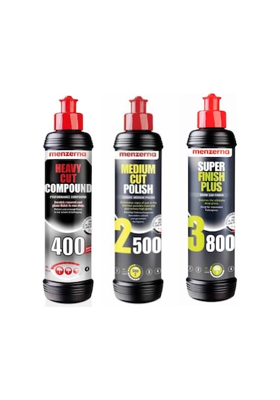 Menzerna 400 2500 3800 250ml Boya Koruma Seti