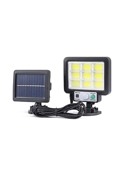 Jx-f108 108 Ledli Güneş Enerjili Solar Lamba Kumandalı 3.5m Kablo