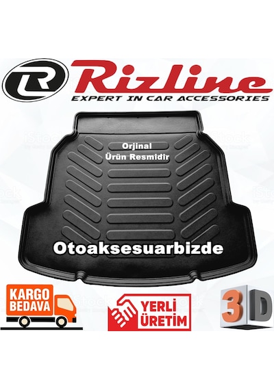 Renault Latitude 3D Bagaj Havuzu Paspası 2010-2015 Arası Rizline N11.4769