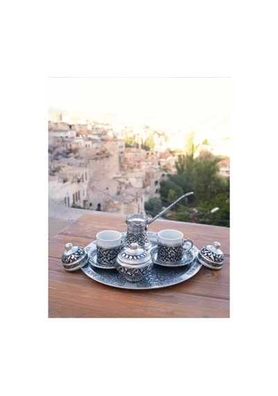 İŞLEMELİ KAHVE SETİ