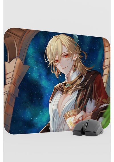 Kaveh Genshin Impact Anime Oyuncu V3 - 48x40 Xl Gaming Mouse Pad Fare Altlığı