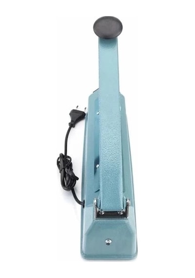 Fs-300 Metal Gövdeli Kullanımı Kolay Poşet Ağzı Kapama Yapıştırma Makinası 30cm Impulse Çok Renkli