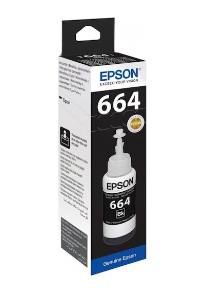 EPSON T66414A Siyah 70ml Tanklı Sistem Mürek  ebi