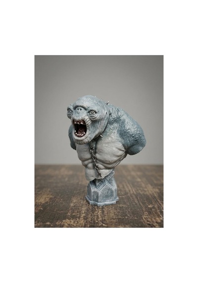 Eselya3d Yüzüklerin Efendisi Mağara Trollü-cave Troll Büst-dekoratif Hediye Figür-heykel-16cm