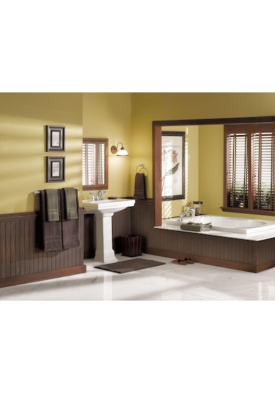 Moen Brantford Krom İki Kulplu Yaygın Banyo Bataryası Trim Kiti 3 Diğer